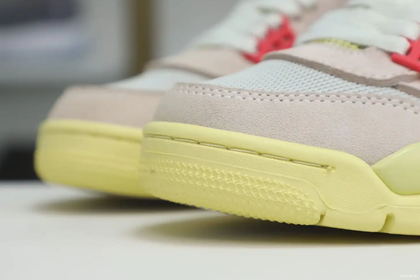 'GUAVA X UNION AIR ICE' JORDAN 4 LA RETRO Kimikick 0505